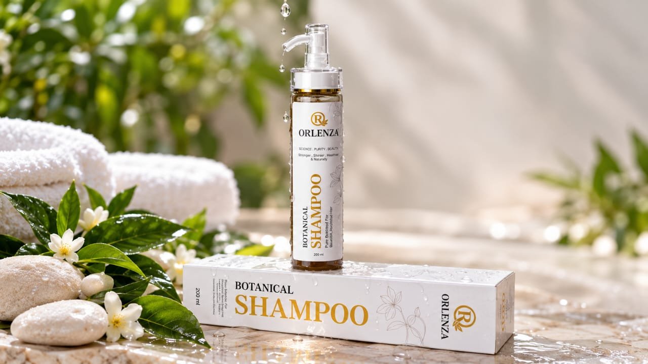 Orlenza Botanical Shampoo (200ml) - Image 2