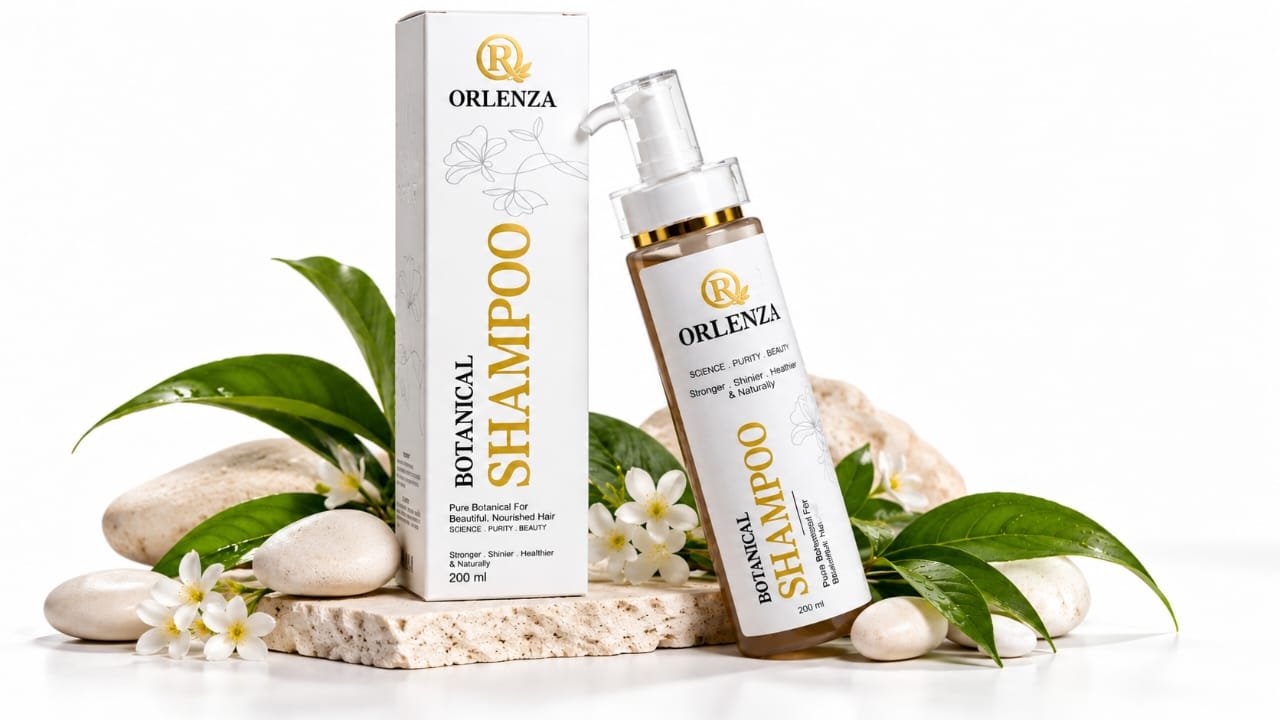 Orlenza Botanical Shampoo (200ml) - Image 3